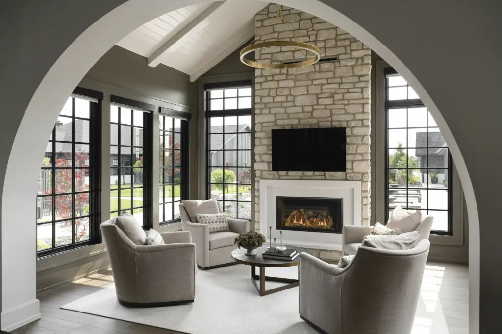 Valor 2500 LT1 Tall Gas Fireplace