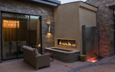 Town & Country WS54 Linear Outdoor Gas Fireplace