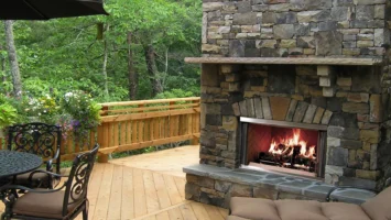 Heat-n-glo Montana Outdoor Fireplace